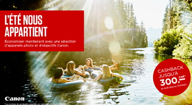 Canon action cashback d'été