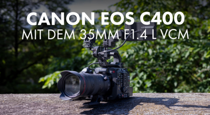 Canon Neuheiten: EOS C400, RF 35mm F1.4 L VCM & Speedlite EL-10