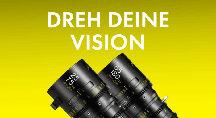 DZOFILM ARLES ZOOM 25&ndash;75MM T2.6 & 65&ndash;180MM T2.6 &ndash; ZWEI NEUE CINE-ZOOMS