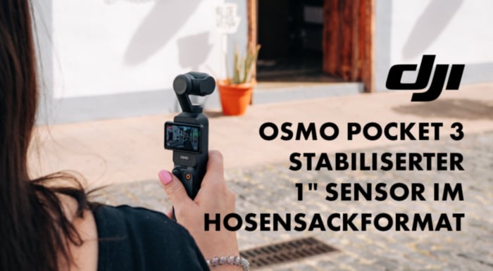 DJI Osmo Pocket 3 getestet von Stefan