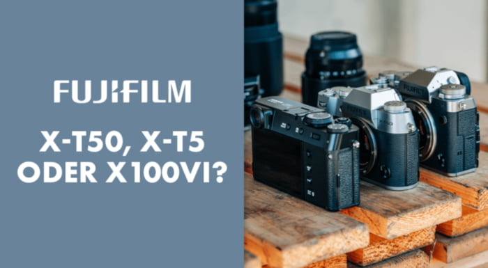FUJIFILM X-T50 im Vergleich zur X-T5 mit Stefan