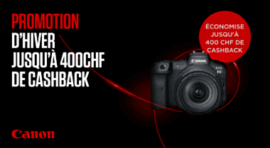 Canon jusqu'à 400.- de cashback