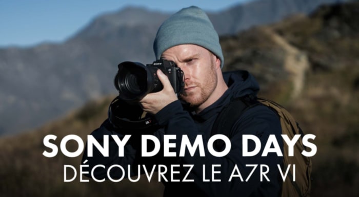 Sony A7R VI Demo Days & Photowalks – 29.05 Lausanne, 30.05 Berne, 04.06 Bâle, 05.06 Zurich