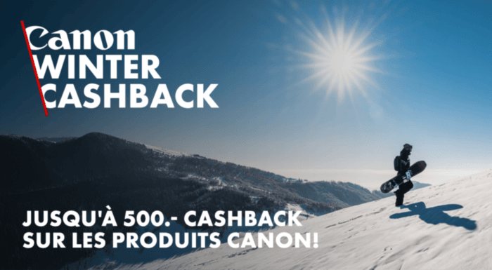Canon Winter Cashback 2024