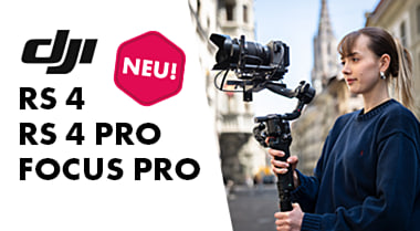 DJI Ronin-Neuheiten: RS4, RS4 Pro, Focus Pro