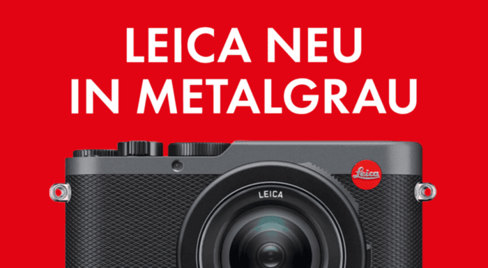 Leica in Metalgrau