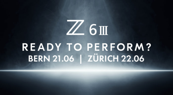 Nikon Z6 III Demo Days – 21.6. Bern & 22.6. Zürich