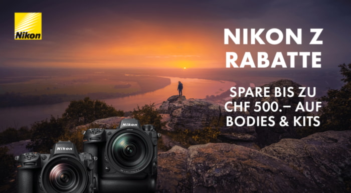 Nikon Z Sofort-Rabatt-Aktion bis 23.9.2024