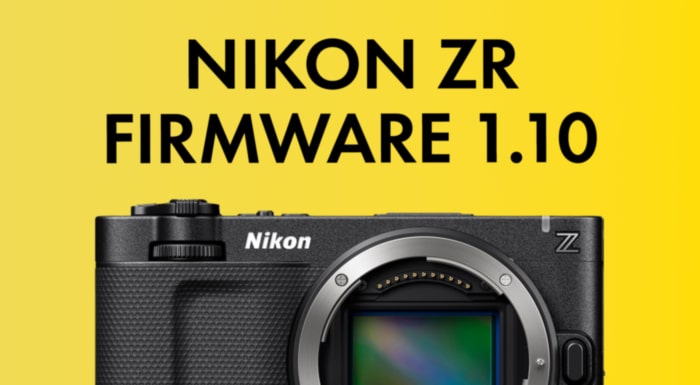 Nikon ZR: Firmware 1.10