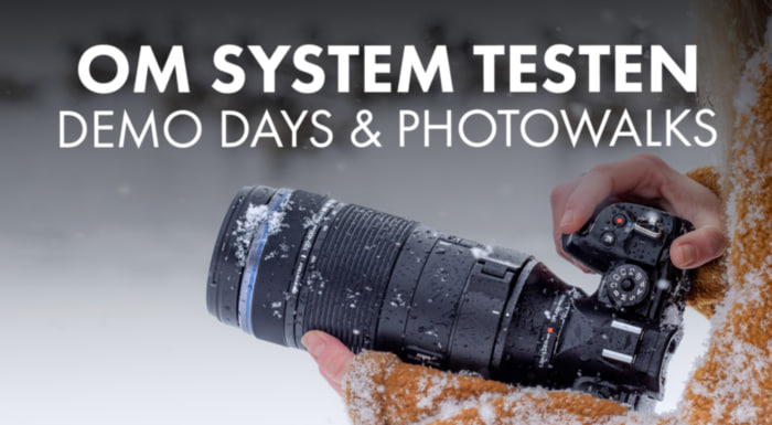 OM System Demo Day & Photowalks in St.Gallen und Zürich 2026