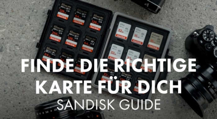 Sandisk Speicherkarten Guide