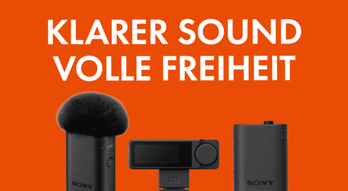 Sony ECM-W5 - Professioneller Sound 