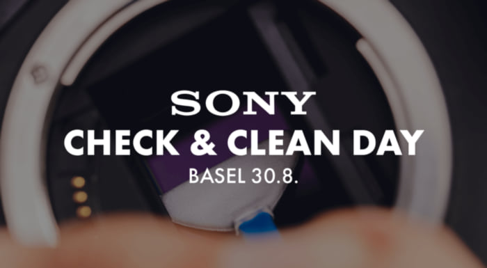 Sony Check & Clean Day – 30.8. in Basel
