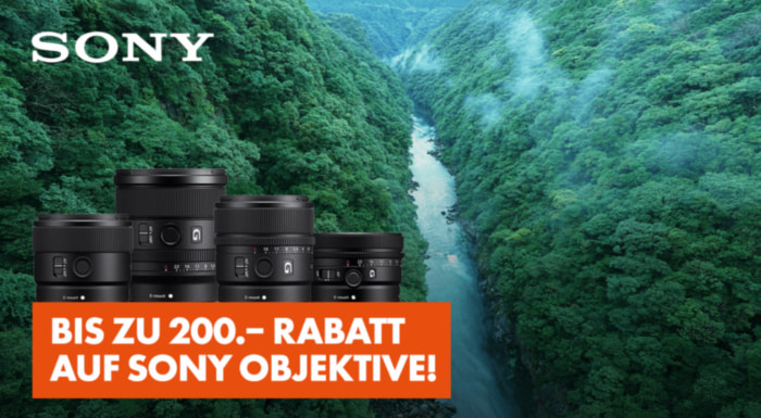 Sony Landscape Objektiv Aktion bis 31.12.2024