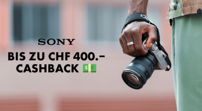 Sony Sommer Cashback bis 31.7.2025