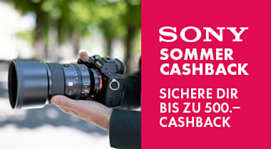 Sony Sommer Cashback bis 31.7.2024