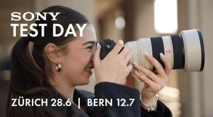 Sony Test Day – 28.6. Zürich & 12.7 Bern