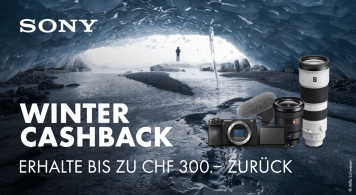 Sony Winter Cashback bis 31.1.2026