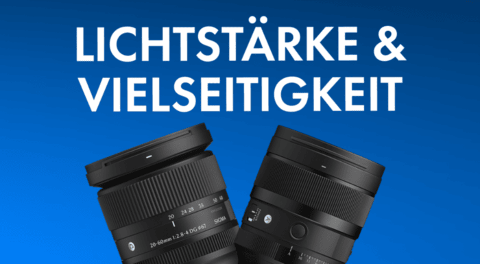 Die neuen Sigma 85mm F1.2 und 20-60mm F2.8-4.0 f&uuml;r E-Mount & L-Mount
