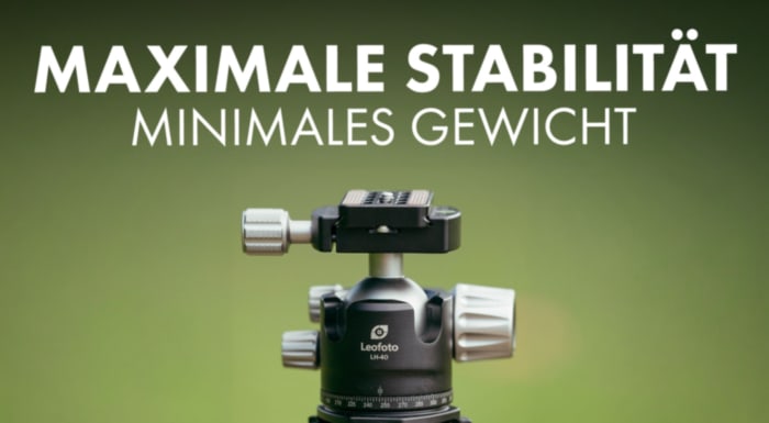 Leofoto Kamera Stativ LS-325C Kit vorgestellt