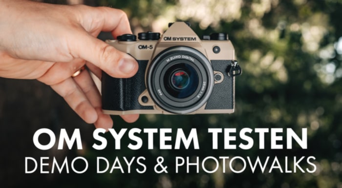 OM System Demo Day & Photowalks 8.8. Bern + weitere Events