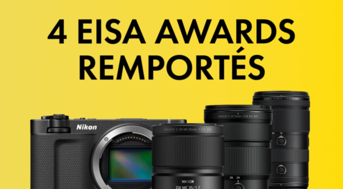 Nikon remporte quatre prix aux EISA Awards 2026-2027