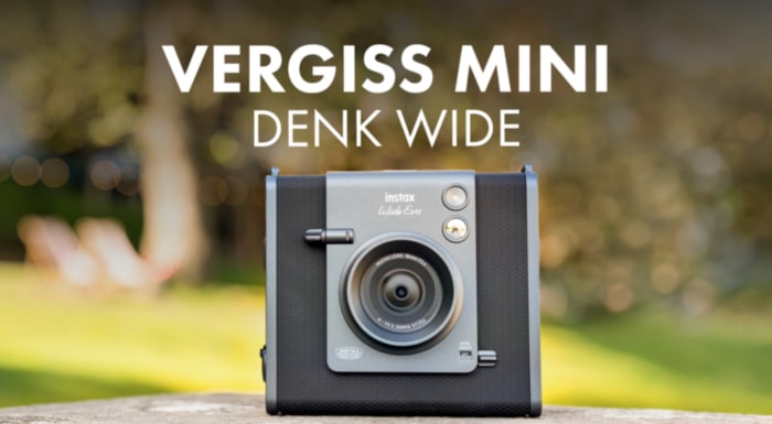 FUJIFILM Instax Wide Evo – die next Gen Sofortbildkamera im Test