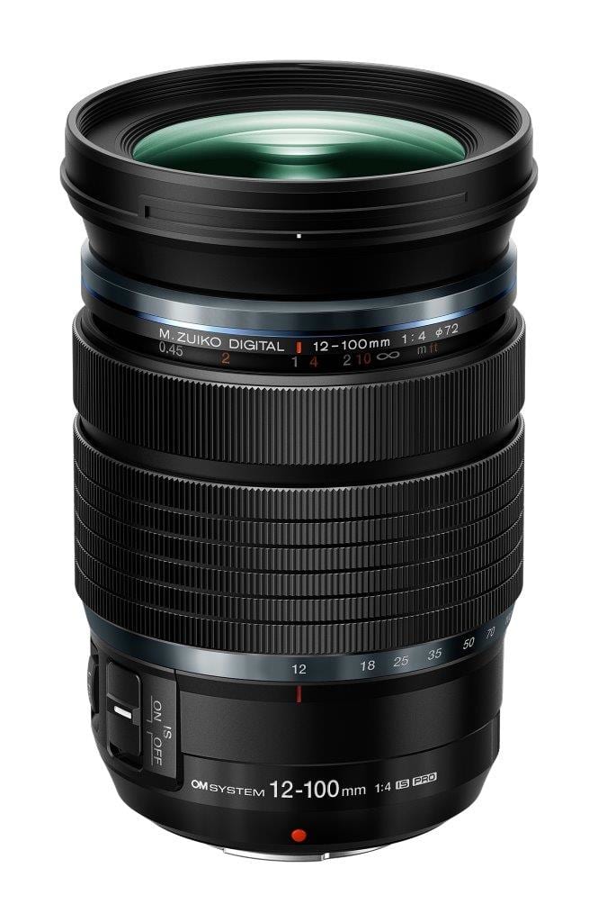 OMシステム M.ZUIKO DIGITAL ED 12-100mm F4.0 OM System M.Zuiko Digital ED 12‑100mm F4.0 IS PRO + 100.– Cashback