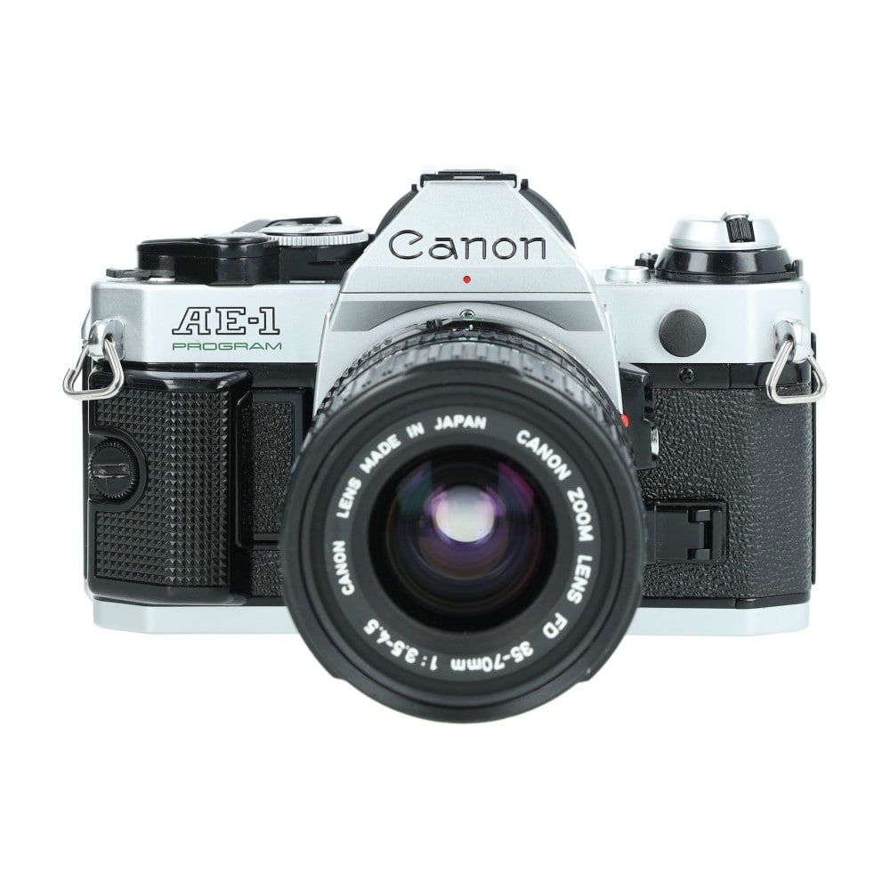COMME NEUF avec capuchon ] Canon AE-1 Program Noir SLR FD