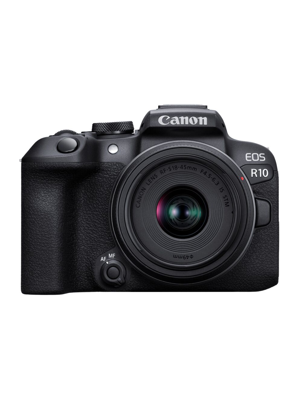 R10 RF-S F4.5-6.3 STM Canon + IS 18-45mm EOS