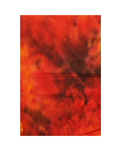 Helios Stoffhintergrund Batic Cotton rot gewolkt 3x7m