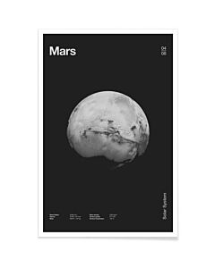 Premium Poster 40x60cm - Mars