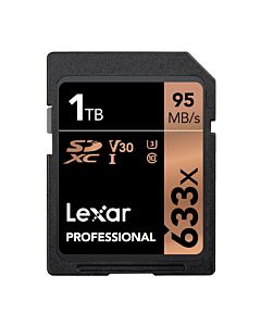 Lexar Professional 1TB SDHC/XC 633x R:95MB/s W:20-45MB/s