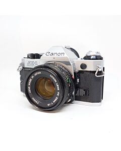 Occasion Canon AE-1 Program + 50mm/1.8 