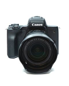 Occasion Canon EOS M50 avec Canon EF-M 18-150mm 3.5-6.3