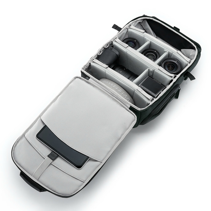 Internal View-Vandra Backpack with Camera and Lens.jpg