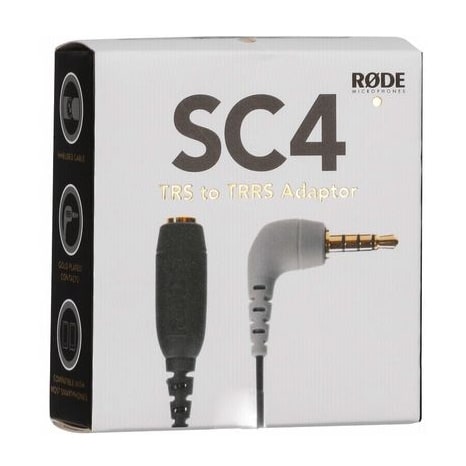 Zumirent Rode SC4 TRS zu TRRS Adapter