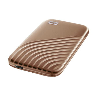 WD My Passport SSD 2TB gold