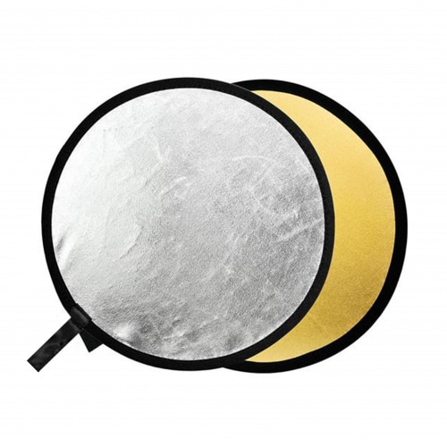 Zumirent Faltreflektor 110cm silber/gold