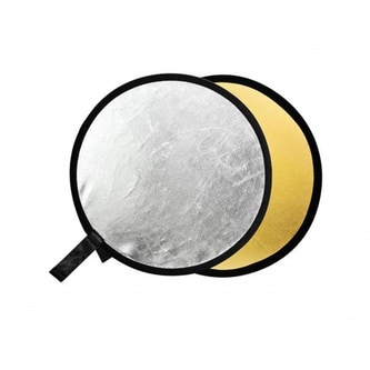Zumirent Faltreflektor 57cm silber/gold