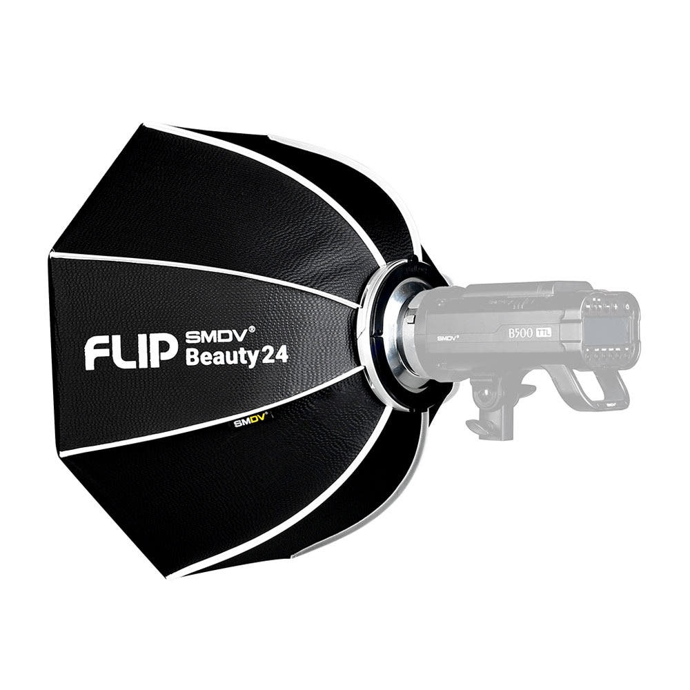 Zumirent SMDV Speedbox-Flip Beauty Dish 24 + Bowens Adapter