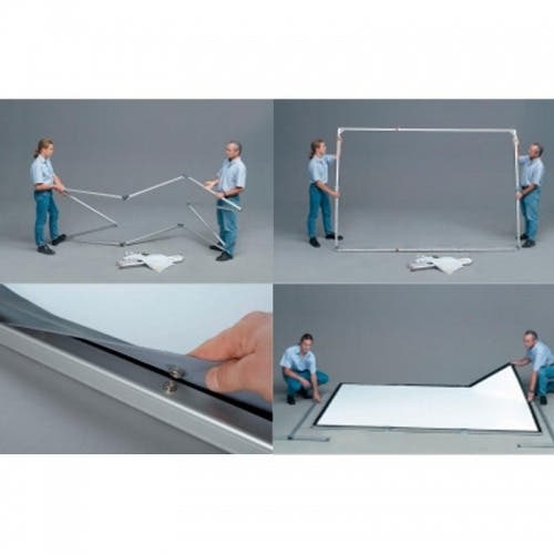 Zumirent AV Stumpfl Leinwand 266 x 150 cm