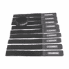 Caruba Schnell Fixierer Klettband schwarz 10 Stk.