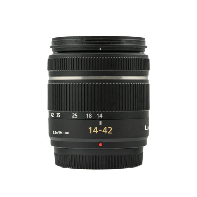 Occasion Panasonic Lumix G Vario 14-42mm f/3.5-5.6 ASPH Mega O.I.S.