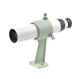 Takahashi Sucherfernrohr weiss 6x30 8? mit Halterung grün