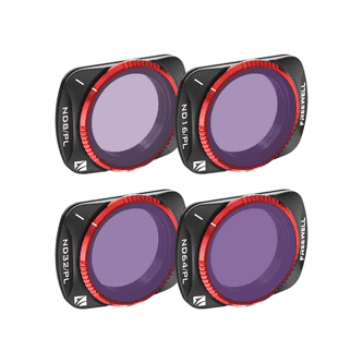 Zumirent Freewell DJI Osmo Pocket 3+4 - Filters - Bright day - 4 Pack