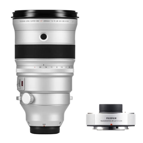 Zumirent Fujifilm Fujinon XF 200mm F2 R LM OIS WR + XF1.4 TC Konverter