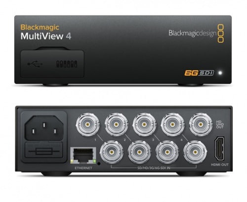 Zumirent Blackmagic MultiView 4 4:1 4K Splitscreen