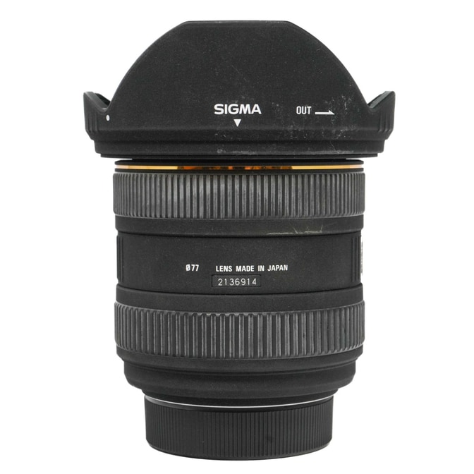 Occasion Sigma Nikon AF 10-20mm 4.0-5.6 DX HSM