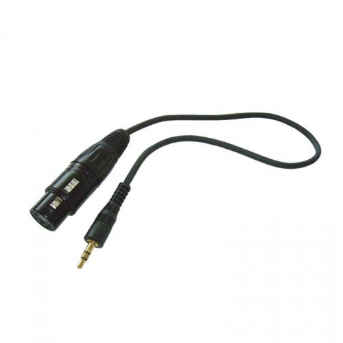 Zumirent Kabel 35cm XLR-Female auf 3.5mm Klinke/Jack
